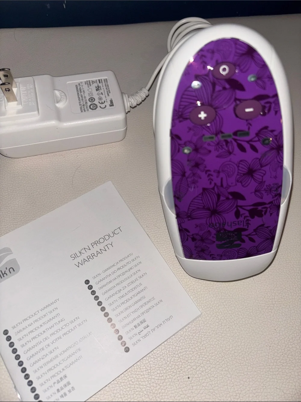 Silk'n Flash & Go White At-Home Hair Removal Device